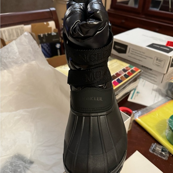 100% Authentic Moncler Summus Snow Boots In Black SIZE 41 EU COA included - Picture 8 of 13